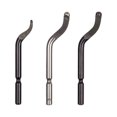 thumbnail image 5 of Metal Deburring Tool Kit, 15pcs Rotary Deburr Blades Set with Handle Debur Knife, 5 of 5