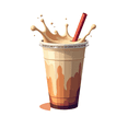 thumbnail image 5 of cartoon Bubble Tea Stickers, Waterproof Bubble Tea Sticker for Water Bottle Laptop Phone Cases Planner Skateboard Luggage Helmet Party Favor Decor, Ideal for Adults Teens Teacher Rewards, 5 of 9