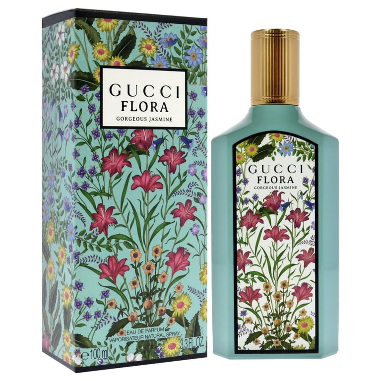 Flora Gorgeous Jasmine Eau De Parfum Spray By Gucci - 3.3 oz Flora Gorgeous Jasmine Eau De Parfum Spray By Gucci - 3.3 oz