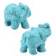 thumbnail image 5 of Figura De Elefante Tallado En Piedra, Decoración De Piedra Artesanal De 1.5 Pulgadas 1.6 Onzas De Peso, Mini Escultura De Elefante Para La Pantalla Del Escritorio De La Oficina En, 5 of 8