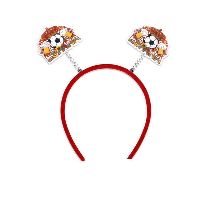 Diadema de aficionado al fútbol de la Copa de Europa HKUKY, diadema de aficionado al fútbol para decoración de fiestas