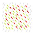 thumbnail image 2 of 100 Piezas de Tornillos de Cebo, Clavijas Emergentes, Aparejos Terminales, Aparejos de Pesca de Carpa Color mezclado Baoblaze Cebo emergente, 2 of 8