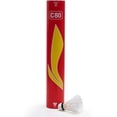 thumbnail image 2 of Li-Ning C80 Feather Shuttlecock , Speed 76 , Made From High Quality Duck Feather | White , Pack Of 12, 2 of 2
