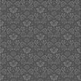 thumbnail image 1 of Ahgly Company Machine Washable Indoor Square Transitional Dark Gray Black Area Rugs, 4' Square, 1 of 7