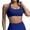 BU4, variant on oqasdz Bras for Women Workout Low Support Sports Bras Seamless Open Back Gym Padded Yoga Crop Top Bra