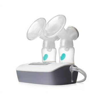 Evenflo Advanced Double Electric Breast Pump with Breastshields and Milk Storage Bottles, Lightweight