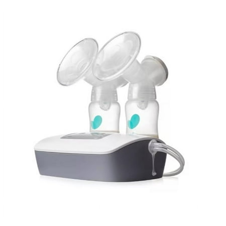 Evenflo Advanced Double Electric Breast Pump with Breastshields and Milk Storage Bottles, Lightweight