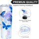 thumbnail image 4 of Vaso delgado con aislamiento de mariposa, taza de café con tapa, azul, 20 oz - Botella de agua reutilizable de acero inoxidable para bebidas frías y calientes, taza de té, café helado, taza de viaje, 4 of 6