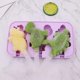 thumbnail image 3 of 1 set Ice Cream Mold Cartoon Animal Shape Reusable Silicone Homemade Diy Ice Lollies Tray For Home, 3 of 5