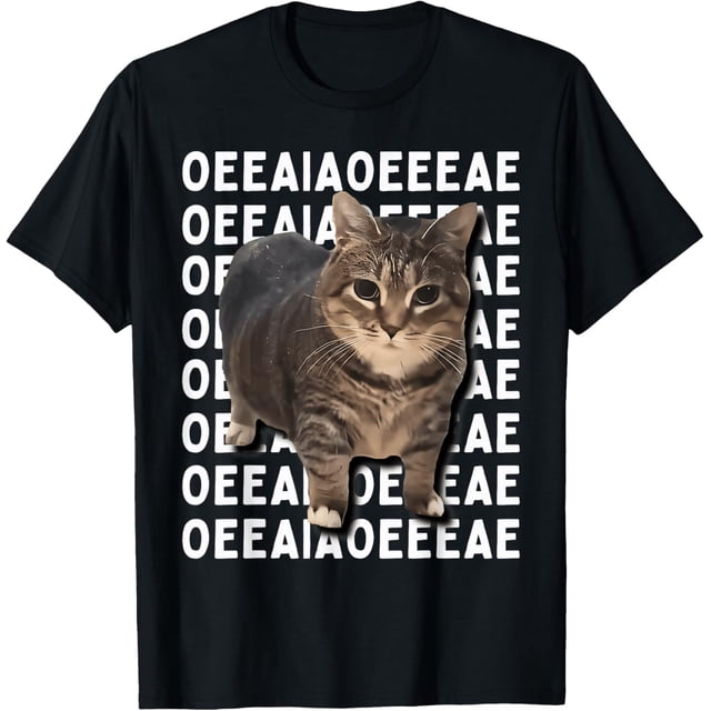 Spinning Cat Meme OIIAOIIA - Camiseta para meme de gato