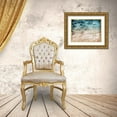 thumbnail image 3 of Villa, Milli 24x19 Gold Ornate Wood Framed with Double Matting Museum Art Print Titled - Summer Waves, 3 of 4