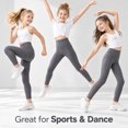 thumbnail image 2 of CALLINOX Girls Leggings High Waist Stretch Athletic Yoga Pants With Pockets For Kids 4T-16, 2 of 7