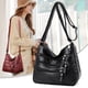 thumbnail image 5 of Bolso de mujer de moda, bolso cruzado, bolso de hombro de PU suave para mujer, bolso para mujer de mediana edad, bolso para madre, bolso casual de varias capas para mujer, 5 of 6