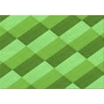 thumbnail image 1 of Ahgly Company Indoor Rectangle Patterned Emerald Green Area Rugs, 5' x 7', 1 of 6