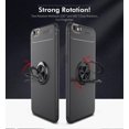 thumbnail image 3 of Premium Soft Gel Case With Metal Ring Stand For Oppo R9s Plus F3 Plus - Sleek And Unique Style, High-quality, Shockproof, Dustproof, Durable, 3 of 5