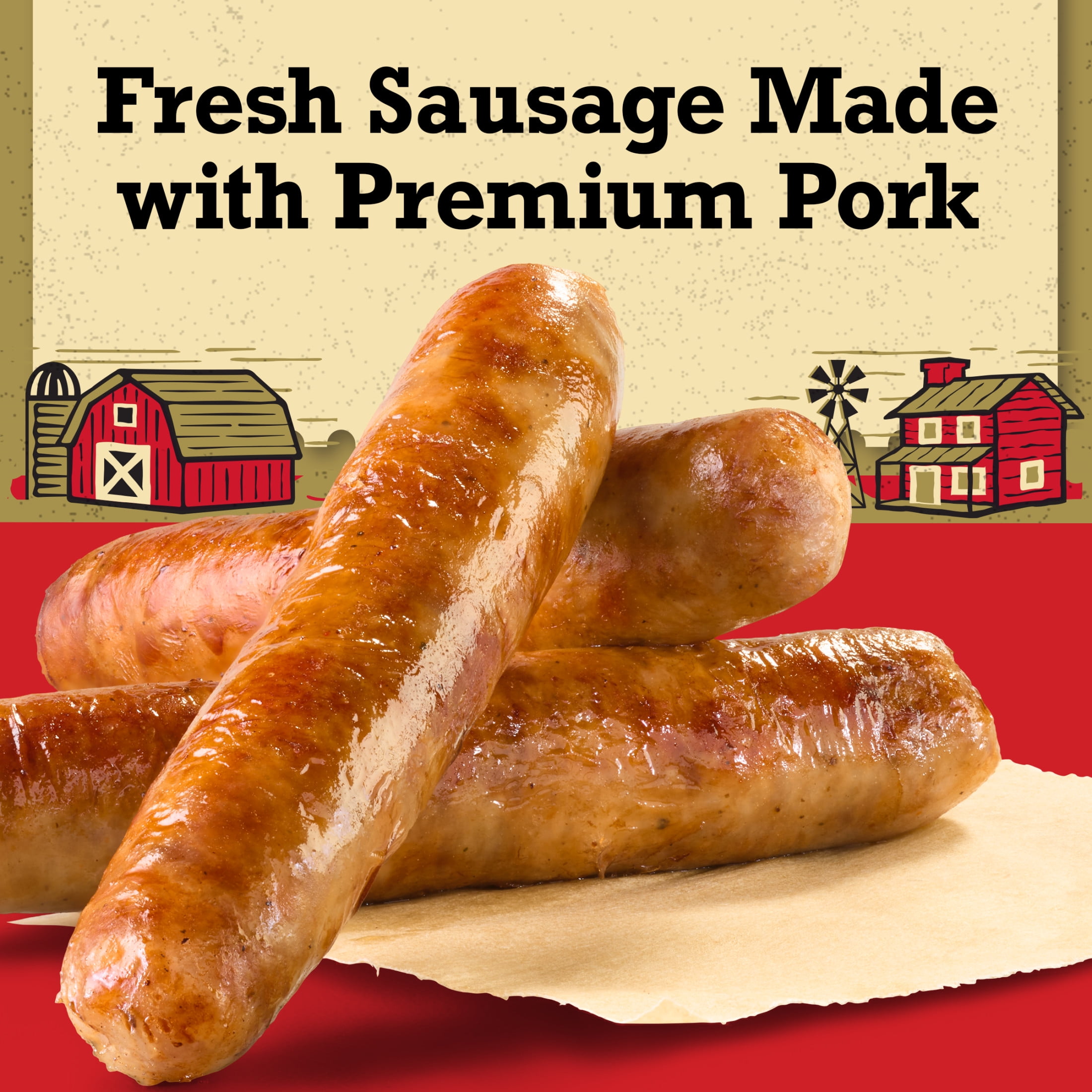 Jimmy Dean Original Premium Fresh Pork Sausage Links, 12 oz