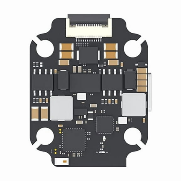 Borg 5S RX Flight Controller Built-in ELRS 2.4GHz Receiver Support LIHV Battery for Racing FPV Parts