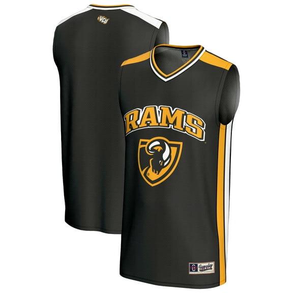 Youth GameDay Greats Black VCU Rams Spirit Basketball Jersey