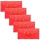 thumbnail image 1 of 5 sobres de dinero de la suerte, sobres rojos para Navidad, Año Nuevo, sobres rojos, sobres tradicionales de Navidad, Año Nuevo, decoraciones navideñas de Año Nuevo, paquetes rojos decorativos, 1 of 6