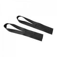 thumbnail image 3 of Correas para levantamiento de pesas, equipo para muñequeras, correas ligeras para , soporte de agarre manual para entrenamiento, mancuernas Negro, 3 of 8