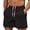 Black, variant on Havenre Men's Athletic Shorts Lightweight Casual Sweat Shorts Drawstring Elastic Waist Workout Jogger Shorts Sports Running Short Pants with Pockets Black XXXL
