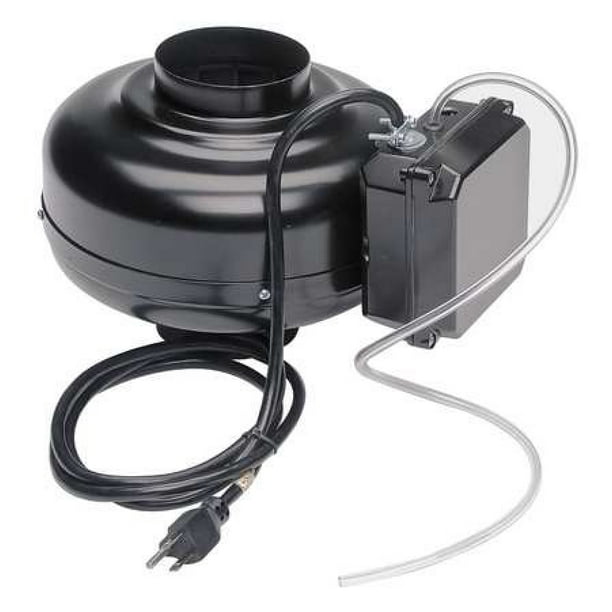 SOLER & PALAU PV100XPS Dryer Booster Duct Fan,115V,91/2 Dia