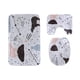 thumbnail image 1 of ABPHQTO Conjunto Diferentes Osos Polares Blancos Dibujados Mano Juego de alfombras de baño de 3 piezas Alfombra de baño Alfombra de contorno y tapa de inodoro ABPHQTO Cont-CHAPPLE-30700, 1 of 2