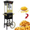 thumbnail image 5 of Weetoo Popcorn Machine Maker with Cart 12oz Popper Vintage Movie Theater Style for Party, 5 of 9