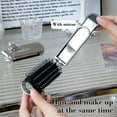 thumbnail image 6 of VBXOAE Foldable Portable Hair Brush with Mirror Compact Women's Travel Hair Styling Tool,Suit for Gentle Detangling and Convenient for Use, 6 of 6