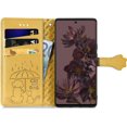 thumbnail image 3 of PU Leather Flip Wallet Case for Google Pixel 7 Pro (Not Pixel 7), Cat Dog Cartoon Cute Style with ID Card Holder Phone Cover Case for Google Pixel 7 Pro MG Yellow, 3 of 14