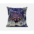thumbnail image 2 of Amrita Sen CAPL484FSDS-ZP-18x18 Vase SunFlower Matches Suede Zippered Pillow with Insert Electric Blue, 2 of 4