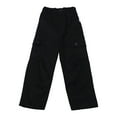 thumbnail image 2 of WOYY Toddler Girls Wide Leg Cargo Pants Solid High Waist Long Pants Loose Casual Trousers, 2 of 7