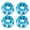Blue, variant on YAHHU 4pcs M4 Carving Hexagonal Nuts Aluminum Alloy Precision Fit for HSP Sakura D3 D4 1/10 Scale RC Car Blue Upgraded Modification Toy Replacement Parts & Accessories for Hobbyists
