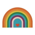 thumbnail image 7 of RKZDSR Rainbows Decorate Mat - Durable Front Door Mat - Bath Rug Super Absorbent Quick Dry - Rubber Backing Non Slip Washable Bathroom Floor Mats - 16x24 IN, 7 of 7