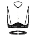 thumbnail image 3 of Lift Support Push Up Underwire Bra with Neck Strap for Comfortable Elegant Design in Everyday Leisure Wear for All Seasons, 3 of 4