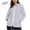 Silver, variant on Women's Lightweight Packable Hooded Rain Jacket, Breathable Waterproof Windbreaker Coat for Outdoor Travel Hiking or Daily Commute, Active Wind Protection Silver S