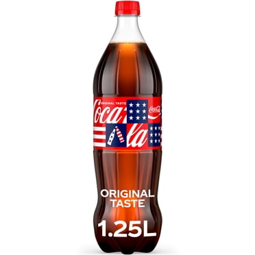Coca-Cola Soda Pop Bottle, 1.25 Liters