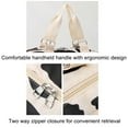 thumbnail image 3 of Small Cosmetic Bag Bag Bag for Women Large Travel Tote Bag Overnight Weekend Bags with Shoulder Strap Cow Leopard Small Cosmetic Bag Small Cosmetic Bag, 3 of 9