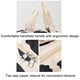 thumbnail image 3 of Bolsa Impermeable de Punto de Vaca Beige, Bolso de Viaje de Gran Capacidad Plegable, 3 of 9