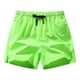 thumbnail image 1 of Pantalones Cortos Atléticos de los Hombres Color Sólido Cordón Bolsillo Cintura Elástica, Pantalones Cortos Ligeros de los Hombres Casual, 1 of 2