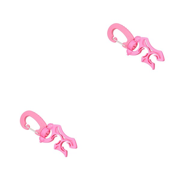 Eigraketly Cabeza secundaria Grillete rápido Diseño único Acero inoxidable profesional Distintivo Larga vida útil Abrazadera para manguera Rosa Rosado 2piezas Eigraketly CBP199771