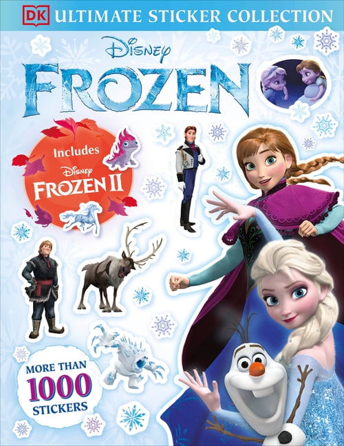 Disney Frozen Olaf Sticker pod 50 Shaped & Puffy Stickers 