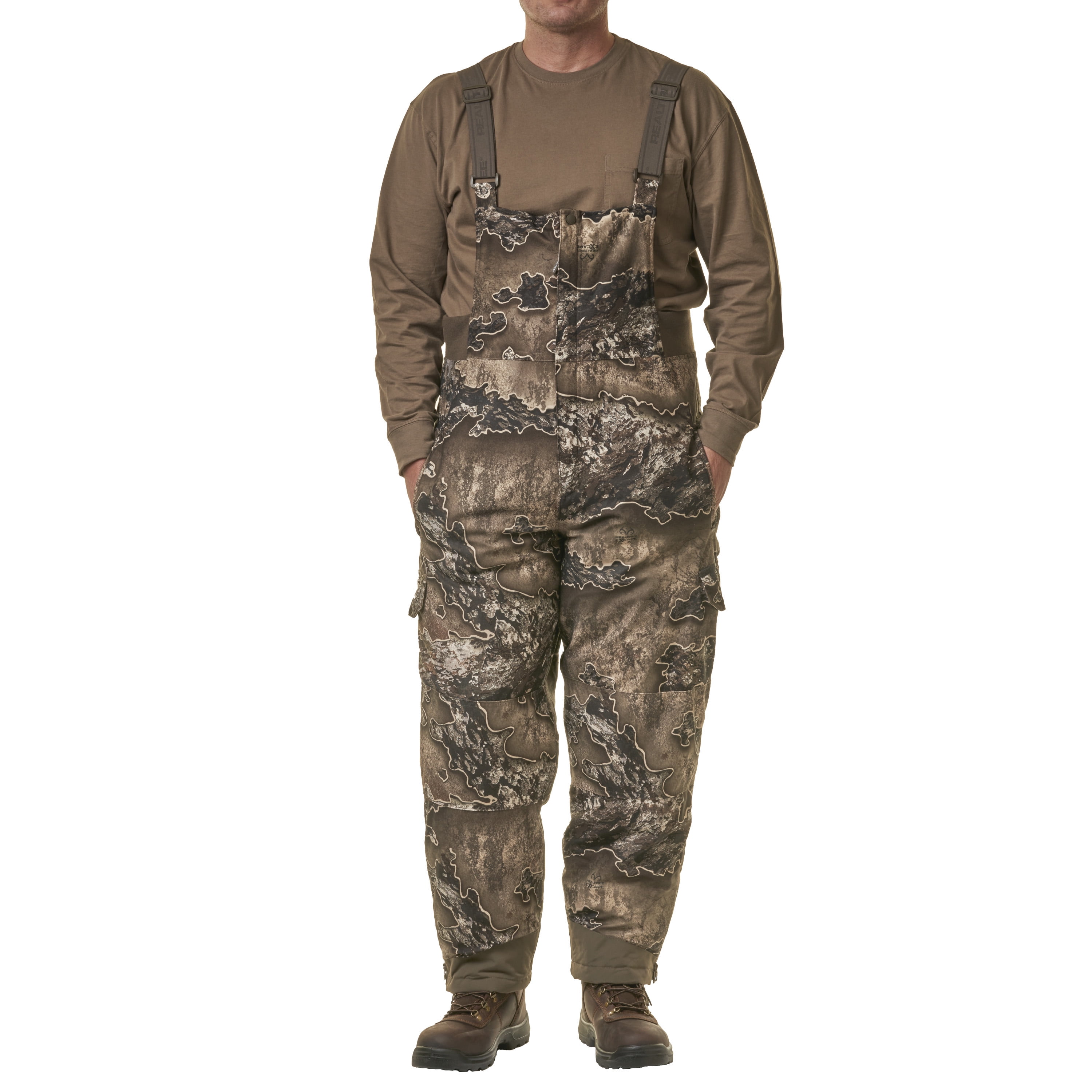 Realtree Excape Men's Insulated Hunting Bib, up to Size 3XL - Walmart.com