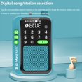 thumbnail image 2 of Radio FM de Bolsillo Mini C90 Receptor de Radio Digital Altavoz MP3 Inalámbrico Bluetooth con Pantalla LED Grabación Temporizador de Apagado Automático B, 2 of 5