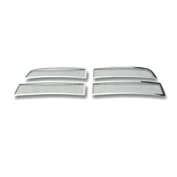 APS Compatible with Ram 2500 3500 2010-2012 Main Upper Stainless Steel Chrome Mesh Front Grill Grille Insert D76864T