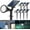 Cool White, variant on Solar Spot Lights Outdoor, 4 Modes/8 Pack Solar Spotlights Waterproof, 180° Adjustable Powered Landscape Lights, Outdoor Solar Lights for Yard Garden Pathway Flag Tree Wall Statue Cool White