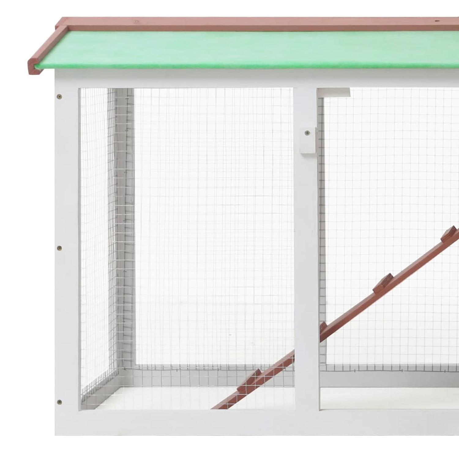 Pefilos 57" 2-Layer Wooden Rabbit Hutch with Run, Large Outdoor/Indoor Bunny Cage, Easy to Clean, Small Animal House Pet Cage, Brown Pefilos 57" 2-Layer Wooden Rabbit Hutch with Run, Large Outdoor/Indoor Bunny Cage, Easy to Clean, Small Animal House Pet Cage, Brown