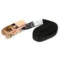 thumbnail image 4 of GOGHOST Ratchet Tie Down Strap，12' x 1"，780lb, Black, 4 of 7