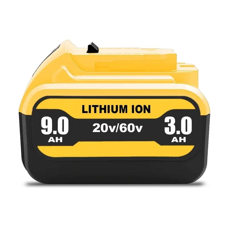 High-Capacity 9.0Ah Lithium-Ion Battery for Dewalt - 20V 60 Volts 9.0Ah Battery