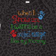 thumbnail image 4 of Inktastic Project Manager Like Mommy Boys or Girls Baby Bodysuit, 4 of 5